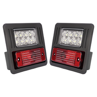 Kit de 4 feux LED avant et arrière pour chargeuse compacte Bobcat en plastique