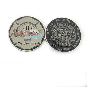 Custom The Lake city Souvenir Challenge Coin