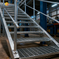 Grille d’égouttement en acier de qualité professionnelle, sur mesure,  trottoirs, parcs, chantiers de construction et usines