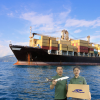 Dédouanement gratuit Transitaire FBA DDP de Chine Shenzhen Agents maritimes vers le Royaume-Uni, les États-Unis, le Canada, la France, l'Allemagne, livraison porte-à-porte