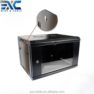 Exc tùy chỉnh mới đến 19 "9U tủ rack nhỏ 6U 12U 18u treo tường Tủ mạng 6U nhà máy chủ giá treo tường - Product Image 2