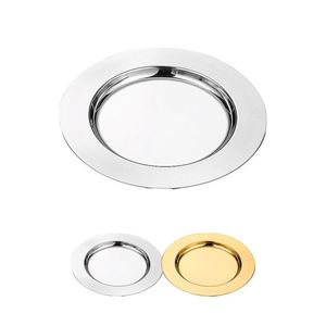 Wedding Silver Charger Custom Luxury Round Metal Dinner Serving Food <b>Plate</b> in Bulk - Product Image 3