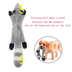 <span class=keywords><strong>Stuffingless</strong></span> dayanıklı köpek çiğnemek oyuncak seti sincap rakun Skunk gıcırtılı peluş köpek oyuncaklar için küçük orta kids 'evcil hayvan oyuncak - Product Image 5