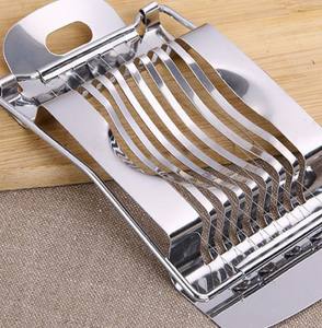 Stainless Steel Boiled Egg Slicer, Mushroom Tomato Slicer, Kitchen <b>Tool</b>, New Kitchen Accessory, Egg Slicer - Product Image 2