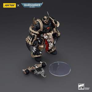 Figura <span class=keywords><strong>de</strong></span> Acción JOYTOY Warhammer <span class=keywords><strong>40K</strong></span> Chaos Space Marines Black Legion Chosen con Garras <span class=keywords><strong>de</strong></span> Rayo, Escala 1/18 - Product Image 5