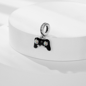 <span class=keywords><strong>Abalorios</strong></span> de Plata con Diseño de Mando de Videojuego para Pulseras Originales, Joyería para Gamers, Regalo de Cumpleaños para Hija o Sobrina, Berluque - Product Image 5