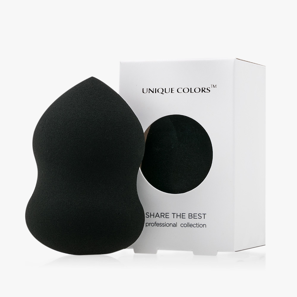 Éponge de maquillage noire