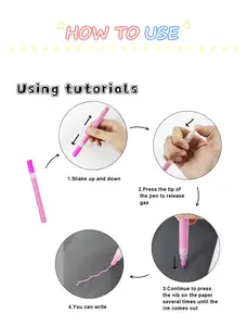 ปากกาวาดภาพกราฟฟิตีแบบสีสำหรับเด็ก,ปากกาสีชอล์กแบบกำหนดเองสามารถเลือกได้แบบขายส่ง