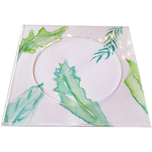 Sous-verres en acrylique transparents économiques pour DIY, porte-serviettes de cocktail, décoration de <span class=keywords><strong>table</strong></span>, support de <span class=keywords><strong>serviette</strong></span>, insert de <span class=keywords><strong>serviette</strong></span>, sous-verre pour boisson - Product Image 1