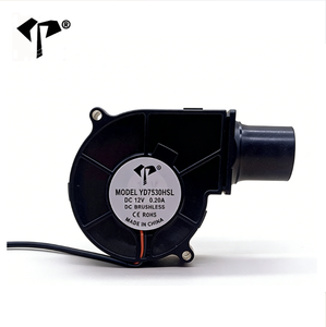 Ventilateur soufflant à turbine 7530 à vitesse réglable, silencieux, à courant continu, pour poêle à <span class=keywords><strong>bois</strong></span>, barbecue, grand volume d'air, aide à la combustion - Product Image 1
