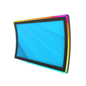 หน้าจอ32นิ้วสำหรับเล่นเกมในตลาดแผง LCD หน้าจอสัมผัสแบบโค้งอัจฉริยะหน้าจอวิดีโอเล่นเกมความละเอียดสูงระดับ FHD - Product Image 1