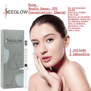 Seeglow Derm Deep 2ml Gel Filler Iniettabile Sbiancante per Viso, Mento, Labbra, Seno e Mani con <span class=keywords><strong>Acido</strong></span> <span class=keywords><strong>Ialuronico</strong></span> - Product Image 3