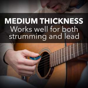 <span class=keywords><strong>Fender</strong></span> Premium - Paquete de 24 púas de guitarra, exclusivas de Austin Bazaar, calibres delgadas, medianas y gruesas, púas deportivas promocionales - Product Image 3