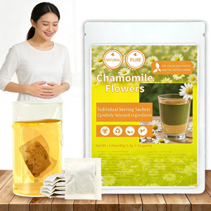 ชาดอกคาโมไมล์สมุนไพร 1.5 กรัม x 30 ซอง เกรดอาหาร ช่วยผ่อนคลายยามค่ำคืน หลับสบายเพื่อสุขภาพที่ดีก่อนนอน - Product Image 1