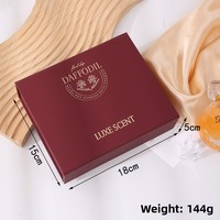 Boîte rigide pliable à rabat magnétique rectangulaire personnalisée, finition mate, emballage cadeau de luxe pour parfum, bijoux, cosmétiques
