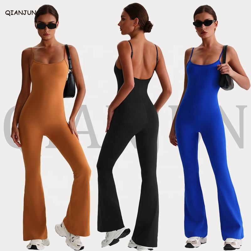 Khaki Jumpsuit 2025 New Design Women's Fashion