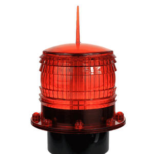 Luz de Advertencia de Obstrucción de Aviación de Alta Intensidad para <span class=keywords><strong>Grúas</strong></span> de Torre de Helipuerto con Luz Intermitente LED, Luz de Navegación Marina - Product Image 2