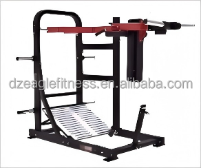 Entraînement des muscles des cuisses à la salle de sport, Hack Squat et Leg Press, Hack Squat professionnel à glissière - Product Image 4