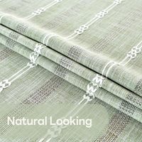 Nappe rectangulaire imperméable, nappes non froissées en tissu lavable pour salle à manger/fête/extérieur