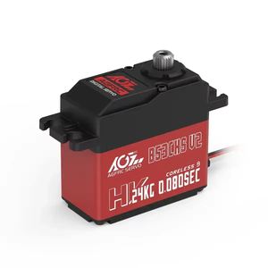 Servomoteur sans noyau AGFRC B53CHS V2 24KG à engrenages en acier pour <span class=keywords><strong>jet</strong></span> RC - Product Image 2