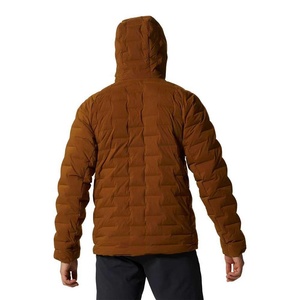 Vêtements de sport d'extérieur personnalisés de haute qualité pour hommes, veste en <span class=keywords><strong>duvet</strong></span> de canard <span class=keywords><strong>gonflable</strong></span> et légère, résistante à l'eau, avec ourlet réglable, vente en gros - Product Image 2
