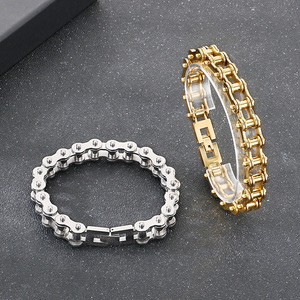 KALEN lucente catena bicicletta in acciaio inox ciondolo collana <span class=keywords><strong>uomo</strong></span> <span class=keywords><strong>bracciali</strong></span> - Product Image 4