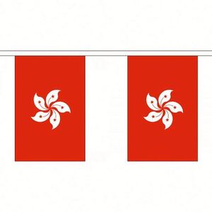 ขายส่งธงประดับตกแต่งคุณภาพพรีเมียม ฉลองวันส่งมอบฮ่องกงให้คืนสู่แม่บ้าน 26 ปี ตั้งแต่วันรับคืนฮ่องกง - Product Image 3