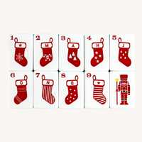Fichas de Mahjong Americanas de Acrílico con Tema Navideño Blanco de 5 Capas, 160 Piezas, Juego de Regalo para el Hogar, Fichas de Cristal