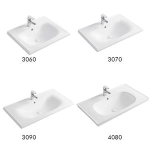 Lavabo <span class=keywords><strong>de</strong></span> Cerámica Estilo Campestre, Precio Económico <span class=keywords><strong>de</strong></span> Fábrica, Entrega en 7 Días, Mueble <span class=keywords><strong>de</strong></span> Baño con Lavabo <span class=keywords><strong>de</strong></span> 24, 36 y 48 Pulgadas para Baño - Product Image 1