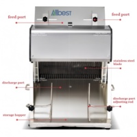 Machine à découper le pain en tranches, épaisseur réglable, trancheuse à pain carré, diviseur de pain grillé, machine à découper les gâteaux, vente chaude