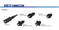 Câble à fibres optiques MIL-DTL-83526 Tyco Pro Beam Jr Stratos HMA Fibreco HXB Xbeam Antenna Expanded Beam Connectors