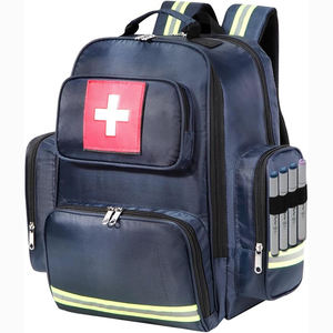 Échantillon gratuit Sac de premiers secours de grande capacité imperméable, ignifuge et résistant à l'usure avec réflecteurs Pompiers - Product Image 3