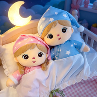 Muñeca de Peluche para Dormir, Regalo para el Día del Niño, Decoración para la Habitación, ODM OEM, Logotipo Personalizado, Artículos Conmemorativos para Eventos