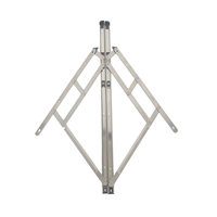 Vente chaude d'usine, support télescopique à friction moderne en acier inoxydable pour fenêtre, angle d'ouverture réglable, installation facile, 180°