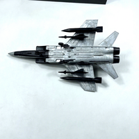 Modèle d'avion de chasse intercepteur Mikoyan MiG-31 Foxhound 1/72 en métal moulé sous pression, objet de collection militaire soviétique
