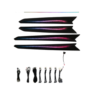 Kit d'accessoires d'éclairage LED intérieur dynamique pour VW <span class=keywords><strong>T</strong></span>-<span class=keywords><strong>ROC</strong></span> 2018-2022 avec contrôle par écran - Product Image 1