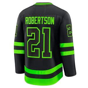 Maillot de hockey sur glace unisexe Dallas cousu # 96 Mikko Rantanen # 14 <span class=keywords><strong>Jamie</strong></span> Benn # 91 Tyler Seguin # 21 Jason Robertson Polyester/Coton - Product Image 5