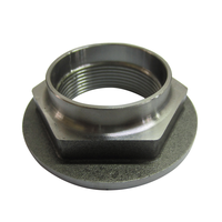 Tuerca hexagonal de torque prevalecedor de acero SCM435 de alta resistencia y resistente al desgaste, autoblocante, para equipos de construcción