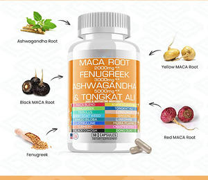 Organisch Supplement Maca Plus Capsules Sterke Man Pillen Maca Wortelcapsules - Product Image 5