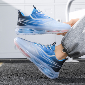 Zapatos Deportivos Casuales para Hombre, Cómodos, para Correr, con Cordones, Ligeros, Antideslizantes, con Suela de Tela Suave, para Gimnasio, Uso Diario, Todas las Temporadas - Product Image 1