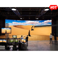 Canbest Intérieur P1.9 P2.6 1.9Mm 2.6Mm Pleine Couleur Production Virtuelle Led Vidéo Mur Xr 8K Pantalla Led Écran pour Studio de Cinéma