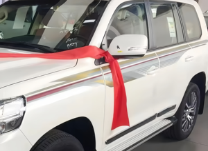 สติกเกอร์ตกแต่งรถยนต์สำหรับ <span class=keywords><strong>Toyota</strong></span> Land Cruiser 16-20สติกเกอร์ติดรถยนต์ - Product Image 3