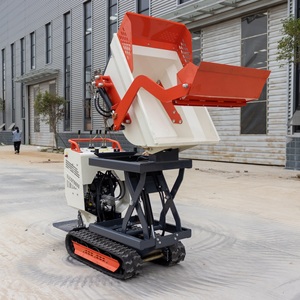 รถดัมพ์ยางตีนตะขาบขนาดเล็ก Ht500 สำหรับขาย พร้อมเครื่องยนต์ V - Product Image 1