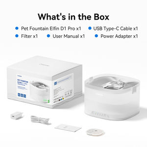 Fontanella per Cani Cheerble Pumpless MagDrive a Doppia Modalità con Timer Continuo 4L D1 Distributore Automatico Ciotola per Animali - Product Image 5