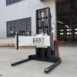 Fabrika Satış Mağazası 1 Ton 2 Ton 4 m 6 m Elektrikli Kağıt Rulosu Palet İstifleyici Kamyon Güçlü Kepçe Kelepçeli İstifleyici Kaldırma İçin - Product Image 4