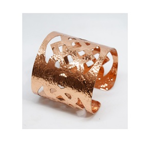 2025 Greek Cuff <b>Bangle</b> <b>Copper</b> White Crystal Jewelry Christmas Hammered Narrow 3mm Cuff Indian <b>copper</b> wristband Jewelry - Product Image 5