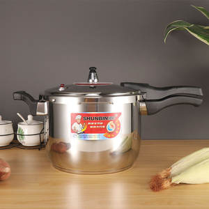 توفير الطاقة الغاز و طباخ التعريفي الجملة capsuled أسفل طنجرة الضغط من الفولاذ المقاوم لجميع مواقد - Product Image 3