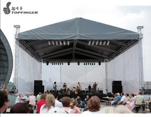 Système de présentation de toit en arc en aluminium pour concert de mariage en plein air pour événements - Product Image 1