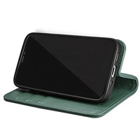 Étui de téléphone en cuir véritable anti-radiation, étui à rabat magnétique de luxe pour iPhone 12 Pro Max 12 Mini