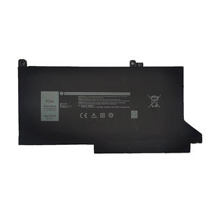 Batterie d'ordinateur portable de remplacement DJ1J0 42Wh 3684mAh pour Dell Latitude E7000 7280 E7380 E7480 F3YGT, batterie rechargeable pour ordinateur portable - Product Image 1